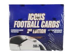 2025 Club Legacyz Icons Soccer Second Edition Hobby Box