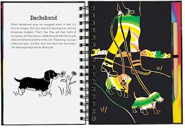 Puppies Scratch and Sketch activity book with adorable puppy scenes and trace-along designs for creative art fun