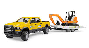 Ram 2500 Rental Service Truck w/ Trailer & Excavator
