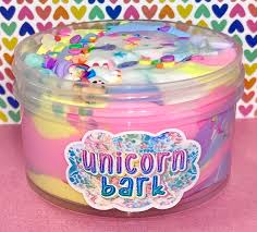 Unicorn Bark Slime