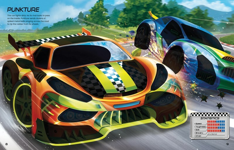 Build Your Own Supercars Sticker Book for designing custom supercars with stickers
