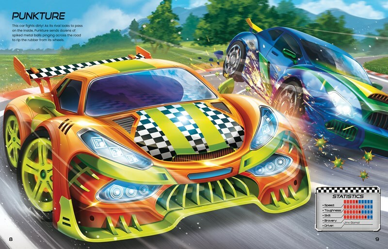 Build Your Own Supercars Sticker Book for designing custom supercars with stickers