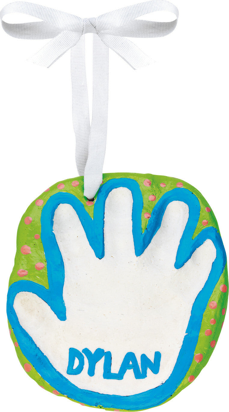 Creativity for Kids My Handprint keepsake kit with clay, paints, and materials to preserve children's handprints