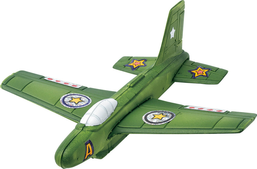 Creativity for Kids Stunt Squadron with foam airplanes, stickers, and decorating supplies for custom aircraft