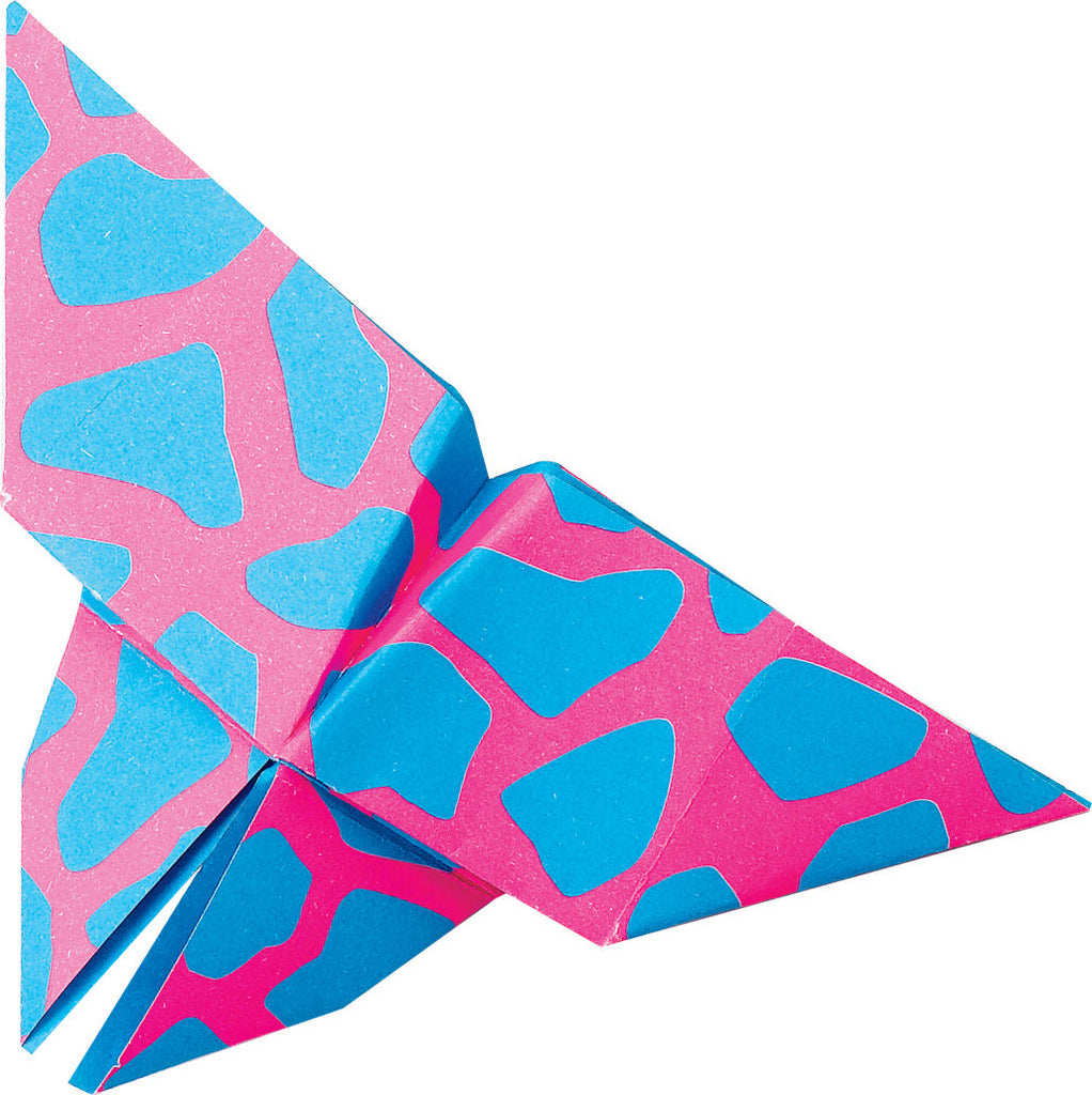 Creativity for Kids Origami kit with colorful patterned papers and step-by-step instruction book for paper folding