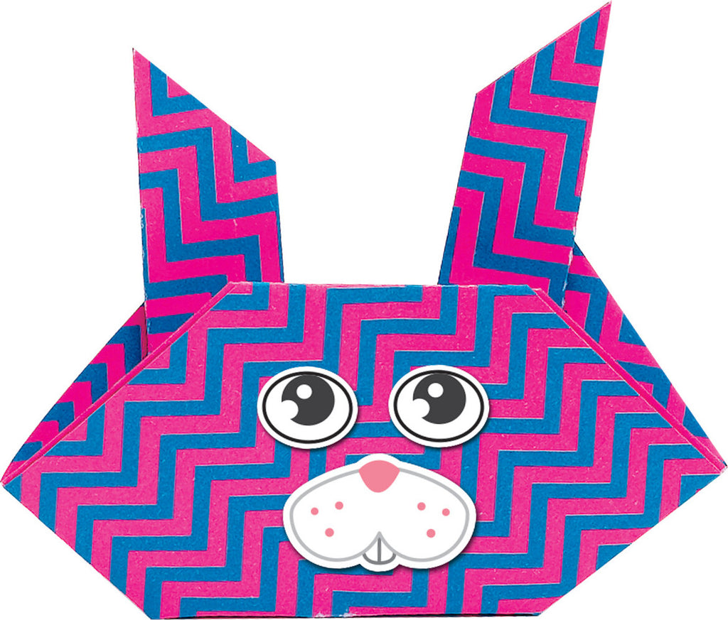 Creativity for Kids Origami kit with colorful patterned papers and step-by-step instruction book for paper folding