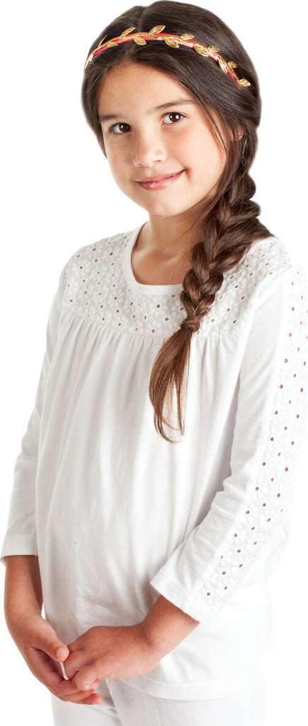 Creativity for Kids Fashion Headbands kit with plain headbands, fabric flowers, ribbons, and decorating supplies