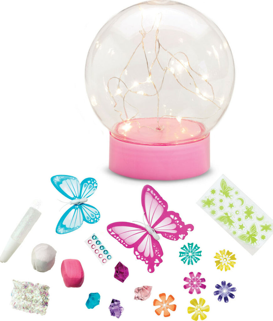 Creativity for Kids Butterfly Fairy Lights with colorful butterfly decorations and LED string lights