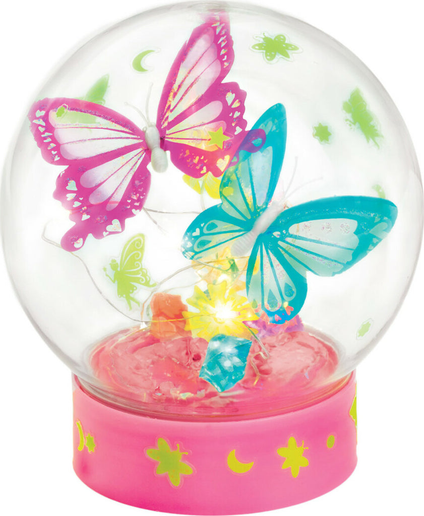 Creativity for Kids Butterfly Fairy Lights with colorful butterfly decorations and LED string lights