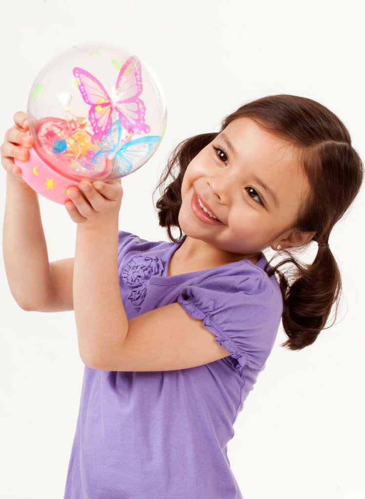 Creativity for Kids Butterfly Fairy Lights with colorful butterfly decorations and LED string lights