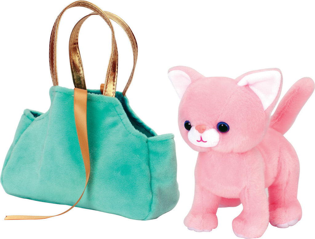 Creativity for Kids Cuddly Kitten sewing kit with pre-cut fabric pieces and stuffing to make a soft kitten