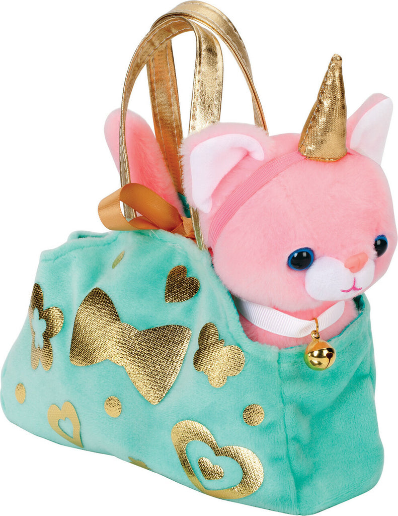 Creativity for Kids Cuddly Kitten sewing kit with pre-cut fabric pieces and stuffing to make a soft kitten