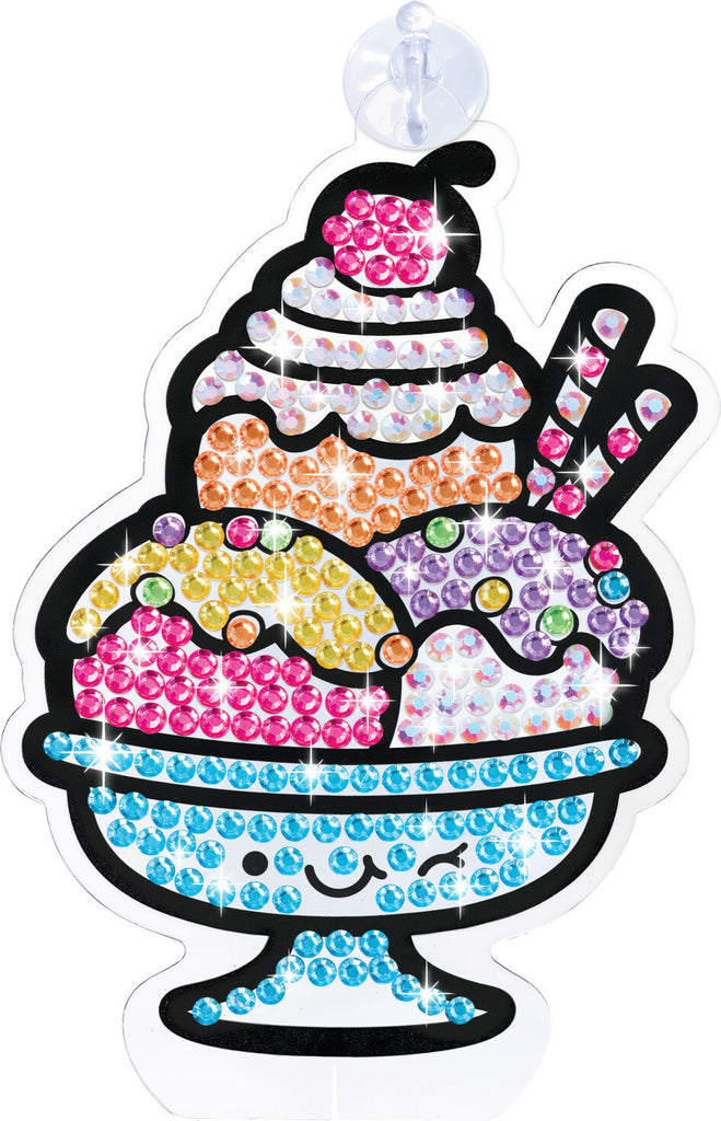 Creativity for Kids Big Gem Diamond Painting Sweets with large colorful gems and cute dessert-themed designs