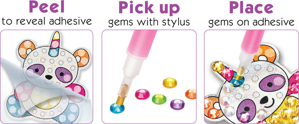 Creativity for Kids Big Gem Diamond Painting Magical with large sparkly gems and enchanting fantasy designs