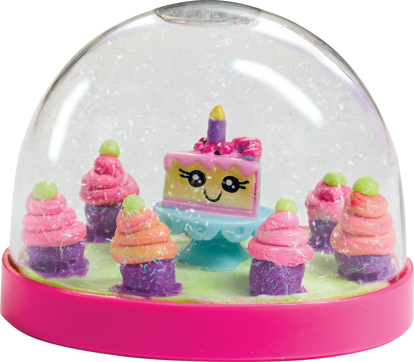 Creativity for Kids Make Your Own Water Globes Sweet Treats with dessert-themed figurines and snow globe supplies