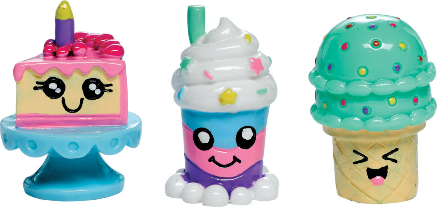 Creativity for Kids Make Your Own Water Globes Sweet Treats with dessert-themed figurines and snow globe supplies