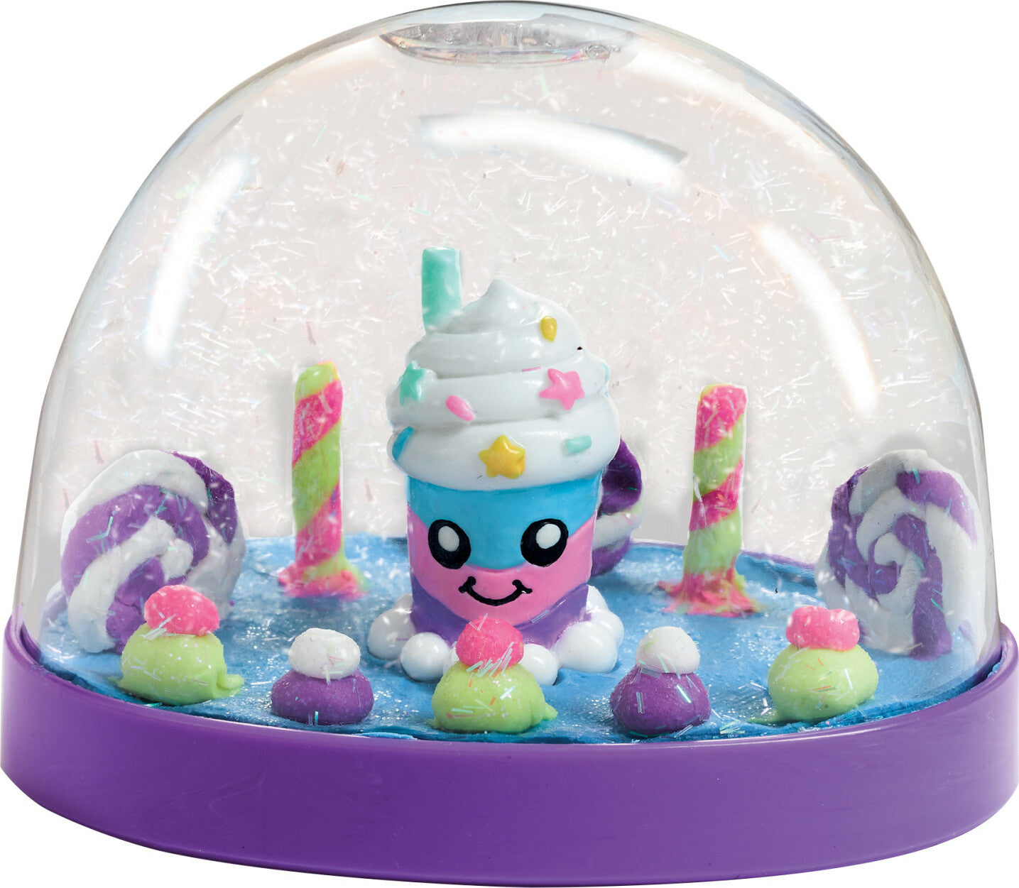 Creativity for Kids Make Your Own Water Globes Sweet Treats with dessert-themed figurines and snow globe supplies