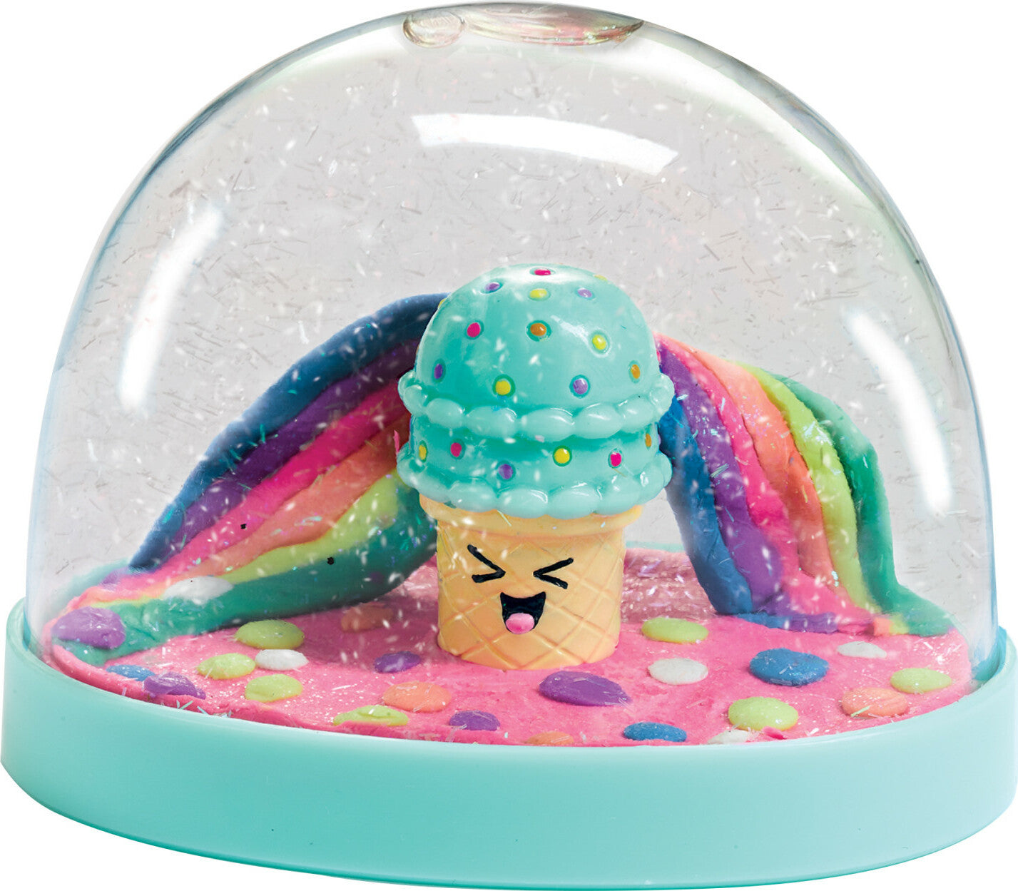 Creativity for Kids Make Your Own Water Globes Sweet Treats with dessert-themed figurines and snow globe supplies