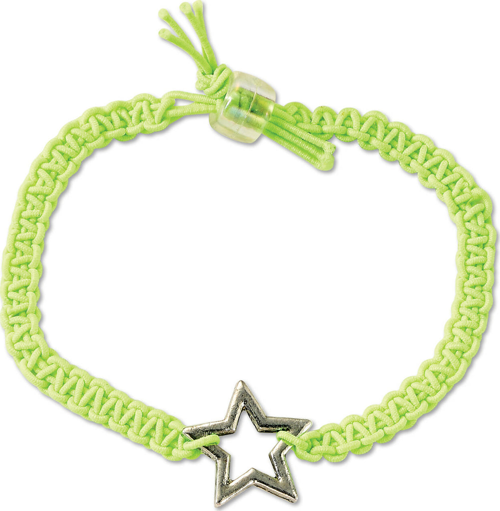 Creativity for Kids Friends Forever Bracelets kit with colorful strings, beads, and charms for making friendship jewelry