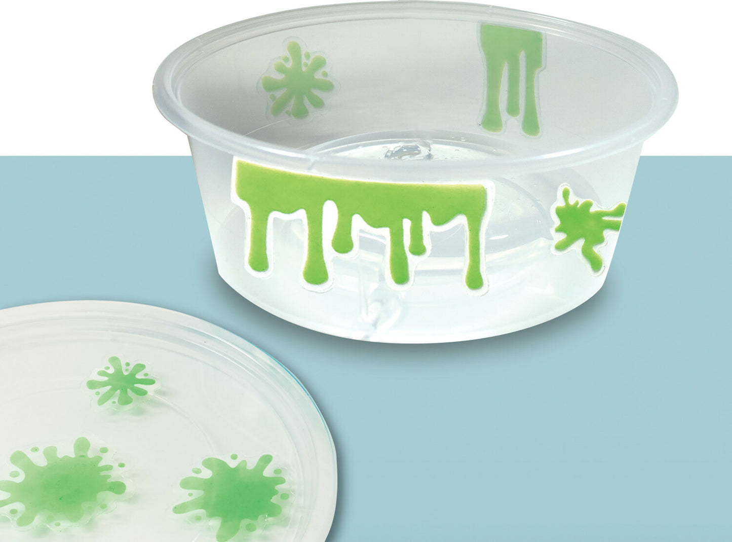 Creativity for Kids DIY Glowing Squishy Slime kit with glow powder and slime-making ingredients