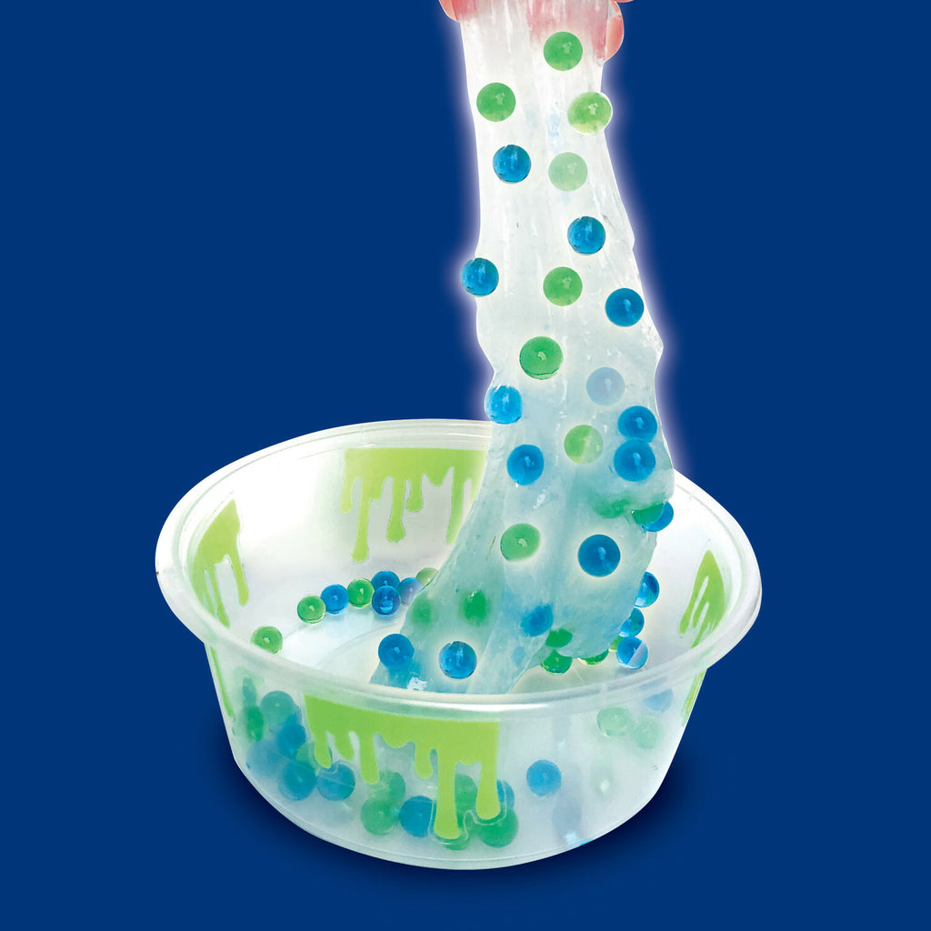 Creativity for Kids DIY Glowing Squishy Slime kit with glow powder and slime-making ingredients