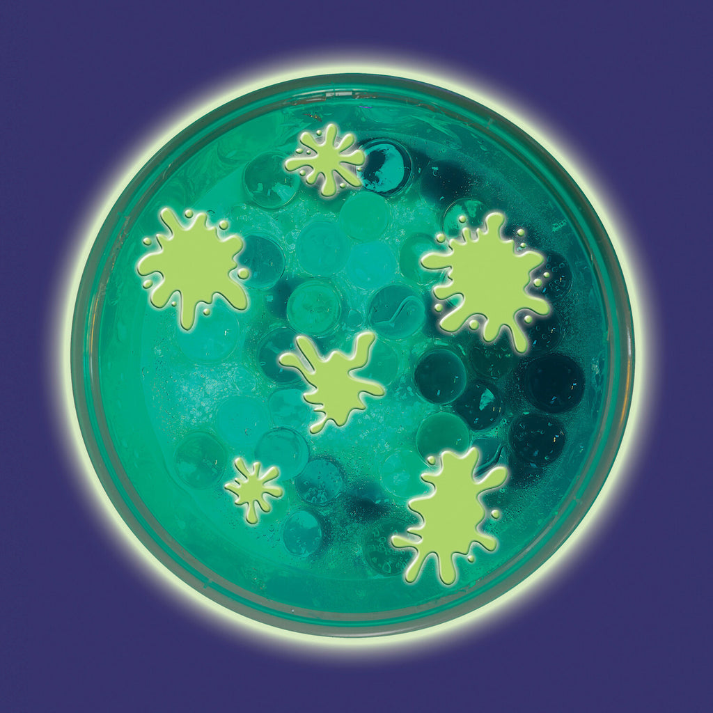 Creativity for Kids DIY Glowing Squishy Slime kit with glow powder and slime-making ingredients