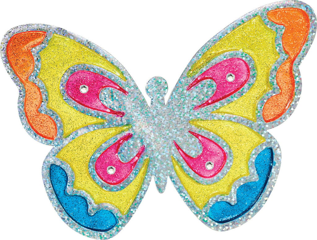 Creativity for Kids Easy Sparkle Window Art with gel crystals and sparkly designs for window decorating