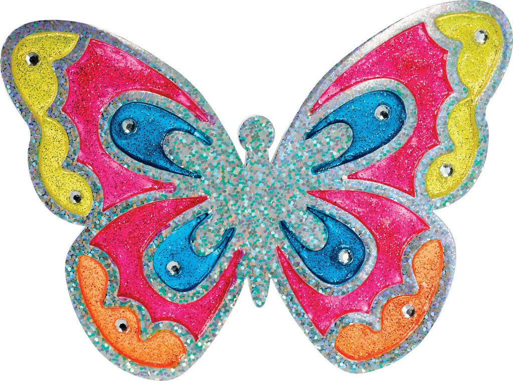 Creativity for Kids Easy Sparkle Window Art with gel crystals and sparkly designs for window decorating