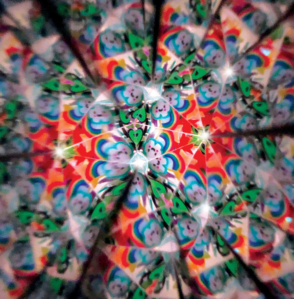 Creativity for Kids Magic Swirl Kaleidoscope with customizable elements and colorful swirling patterns