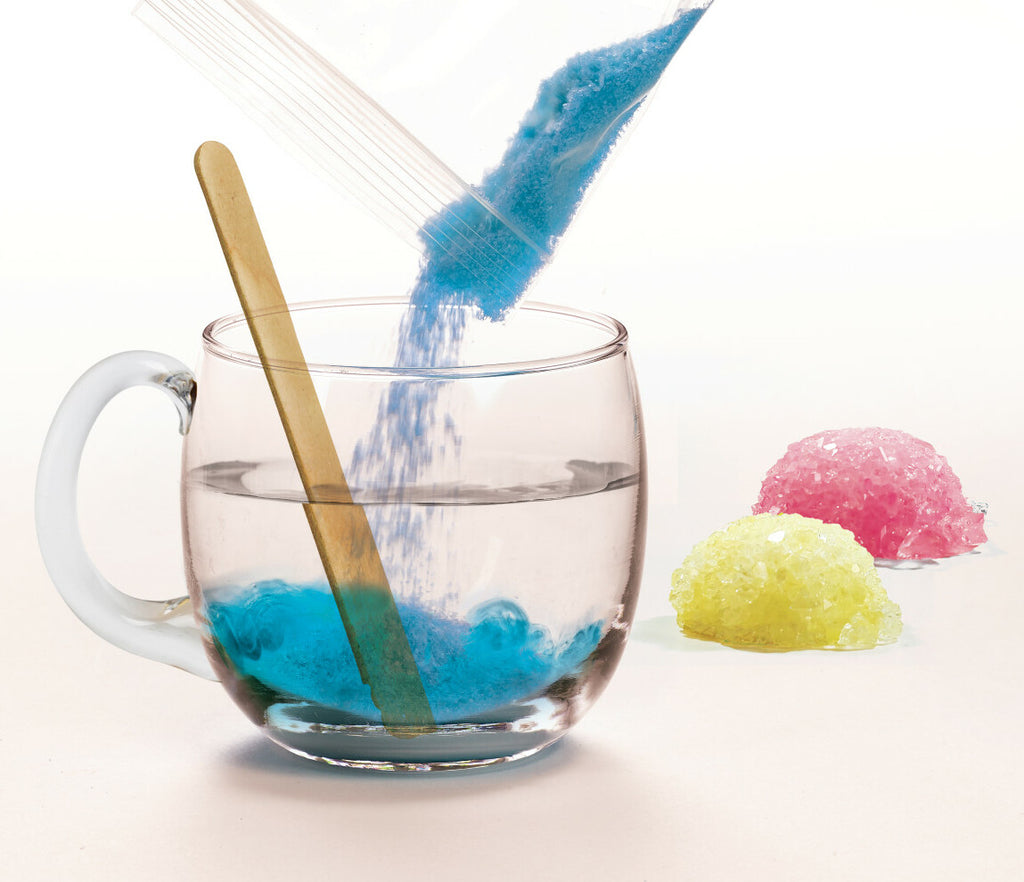 Creativity for Kids Crystal Mermaid Terrarium with crystal growing materials and underwater mermaid decorations