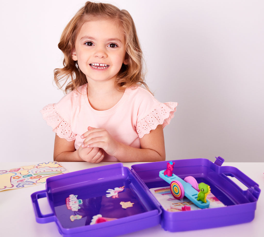 Creativity for Kids Sensory On The Go Magical Playground with portable fantasy-themed sensory materials