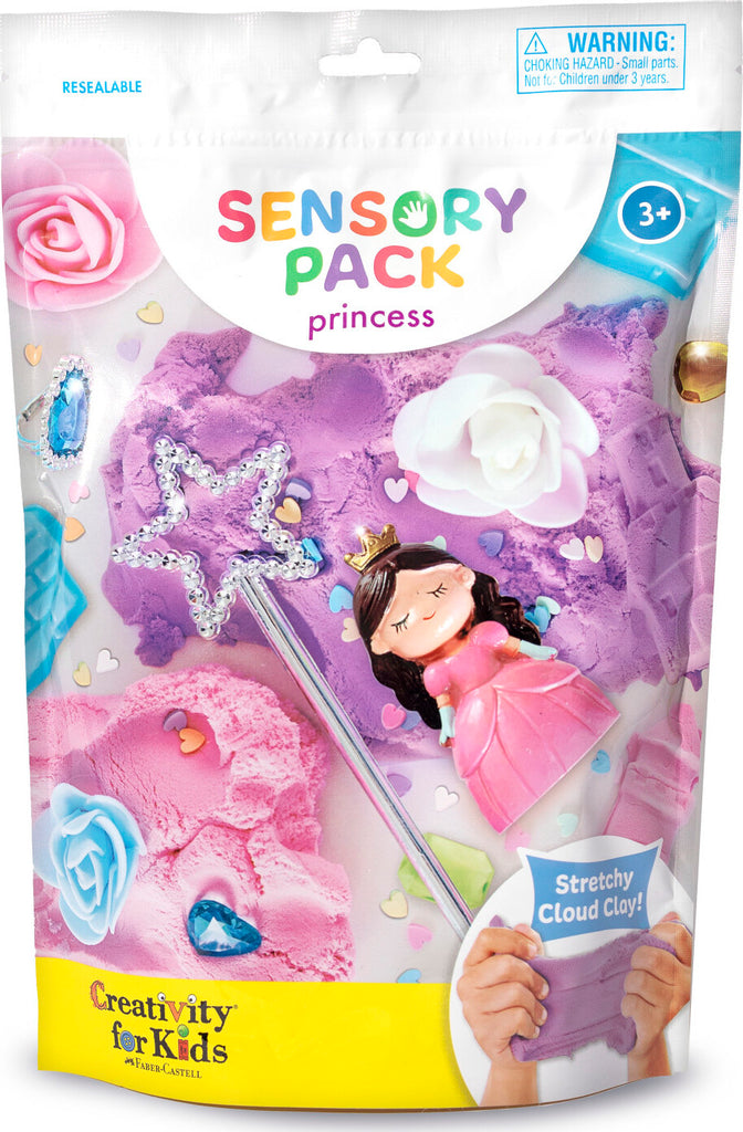 Creativity for Kids Sensory Pack Princess with royal-themed sensory materials and princess accessories
