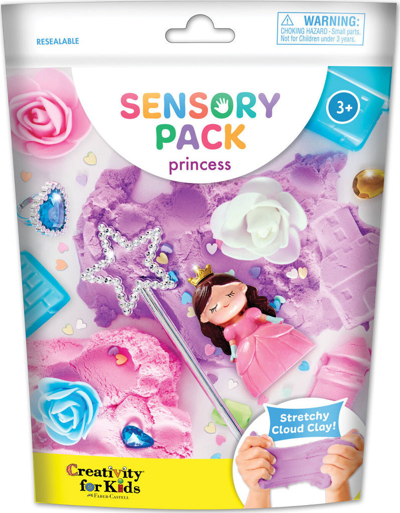 Creativity for Kids Sensory Pack Princess with royal-themed sensory materials and princess accessories
