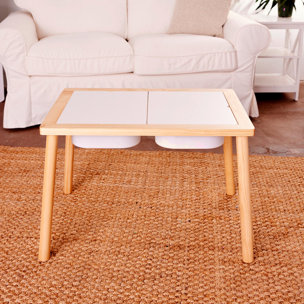 Deluxe Activity Sensory Table Ice Cream Shop with removable bins, sensory sand and ice cream accessories