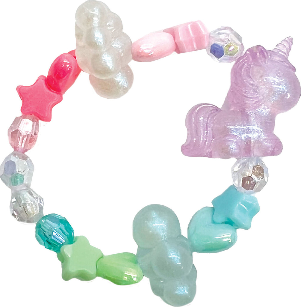 Creativity for Kids Unicorn Bead Jewelry Jar with magical unicorn-themed beads and jewelry making supplies