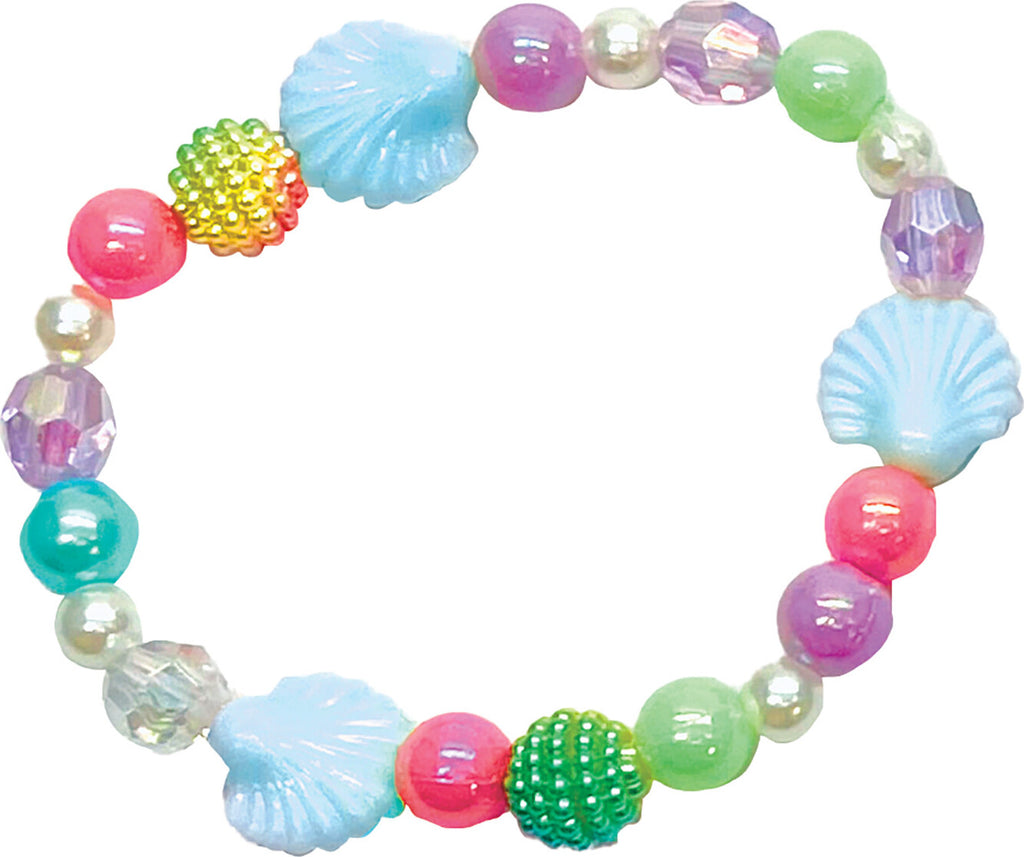 Creativity for Kids Mermaid Bead Jewelry Jar with ocean-themed beads and underwater jewelry making supplies