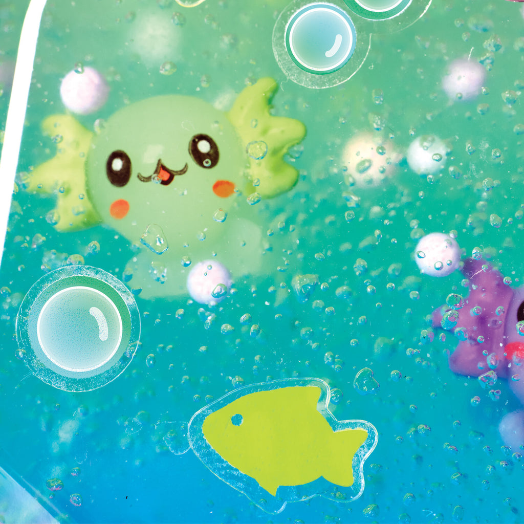 Creativity for Kids Glowing Axolotl Aquarium with 5 axolotl figures, glow elements, and aquatic habitat