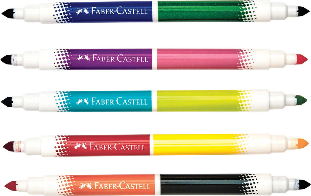 Faber-Castell Color by Number Emoji Pop-Art with trendy emoji designs and vibrant pop art color schemes
