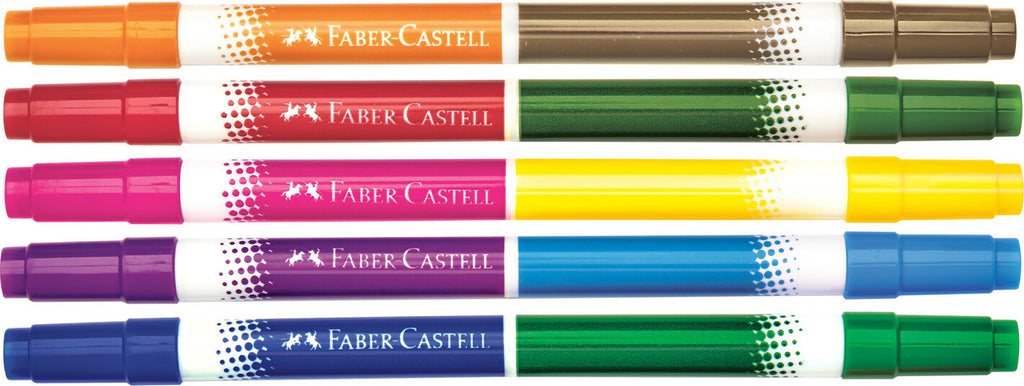 Faber-Castell Color by Number Foodie Friends with cute food character designs and numbered coloring system