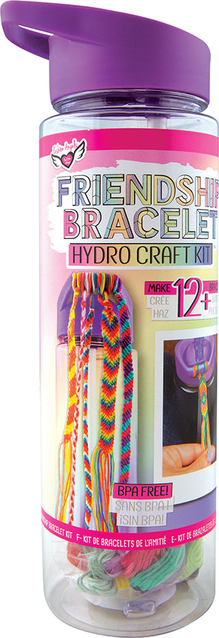 Fashion Angels Friendship Bracelet Hydro-Craft Kit with water-activated materials for easy bracelet making