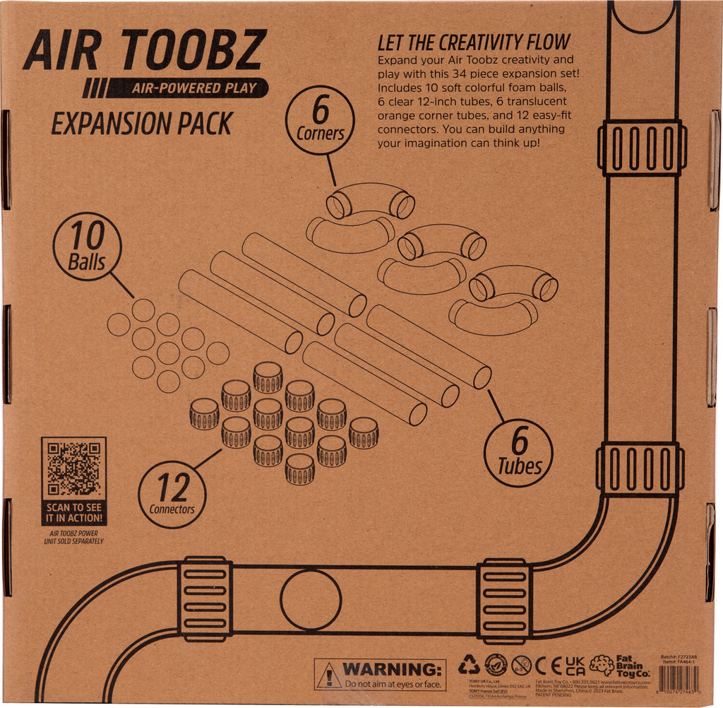 Air Toobz Expansion Pack with additional tubes and connectors for extended building