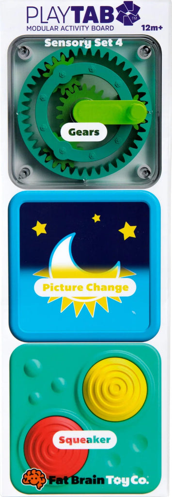 PlayTab Tiles Set 4 advanced sensory tiles for toddler development and learning