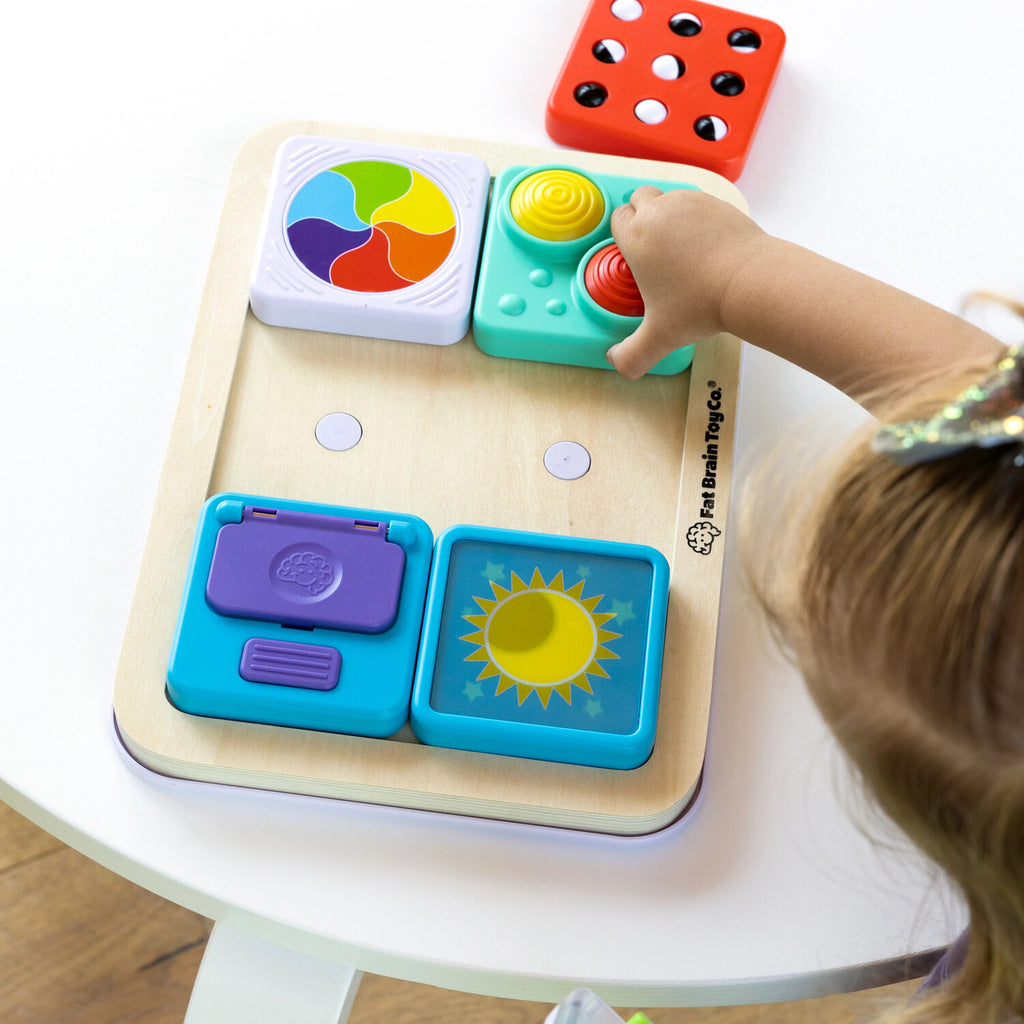PlayTab Tiles Set 4 advanced sensory tiles for toddler development and learning