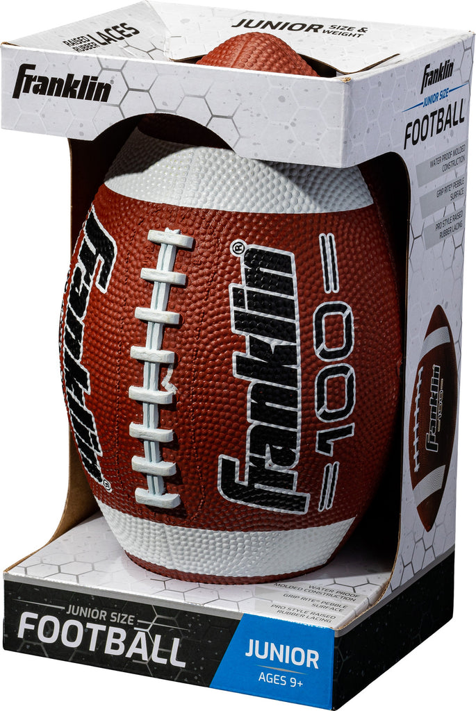 Junior Rubber Football Boxed - Junior size rubber football perfect for kids and youth players