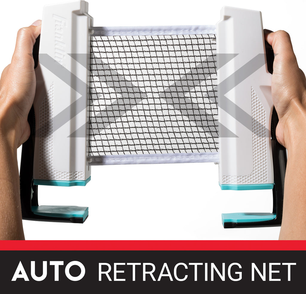 Anywhere Table Tennis - Portable table tennis set that converts any table into a ping pong table