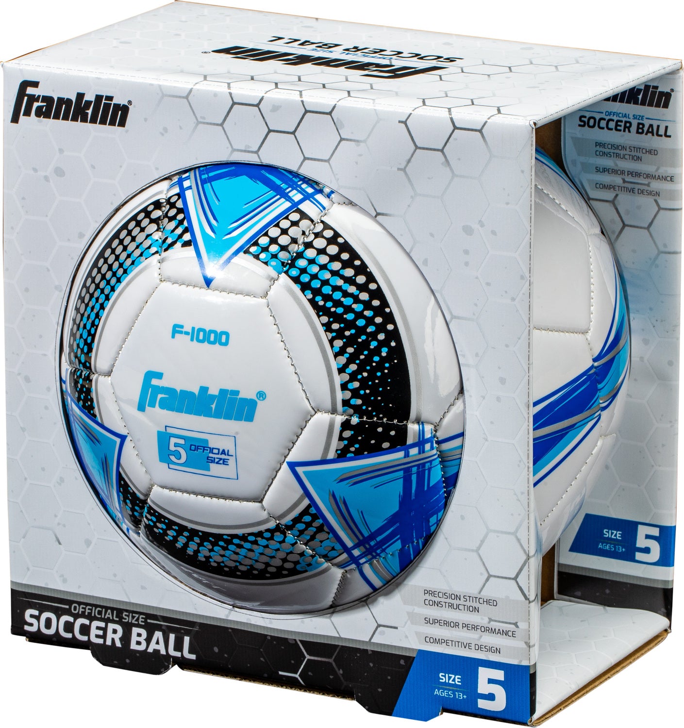 S5 Comp 1000 Soccer Ball - Size 5 competition soccer ball with high-performance design