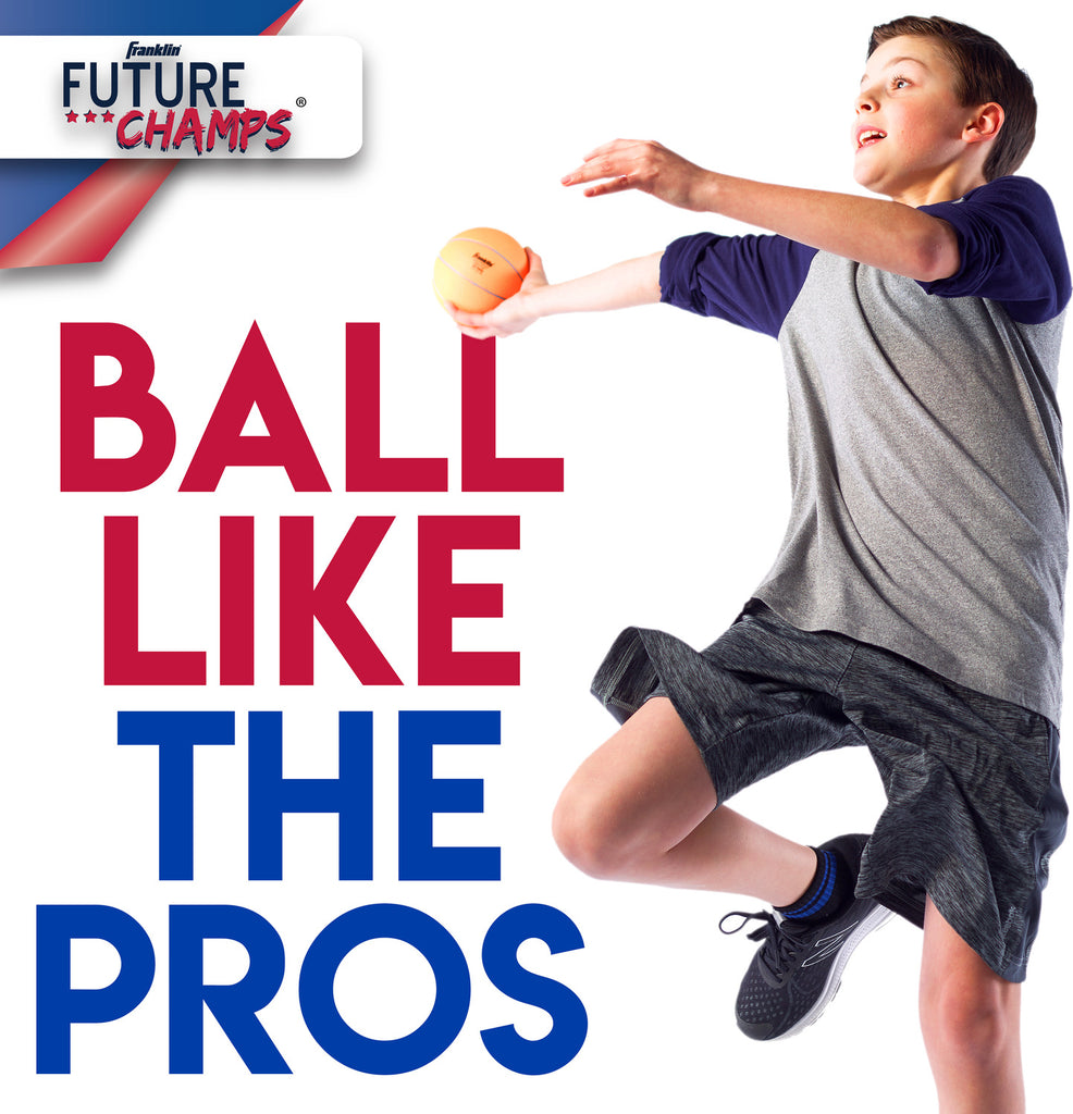 Future Champs OTD Hoops Set - Over-the-door mini basketball hoop set for indoor practice