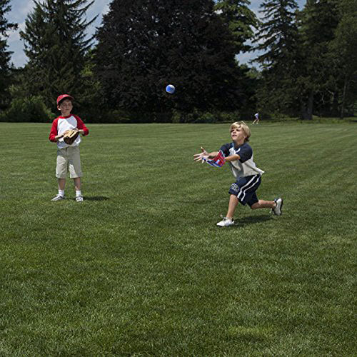 Franklin Sports Grip-Rite football set with official size football, kicking tee and air pump with deep pebble surface for maximum grip