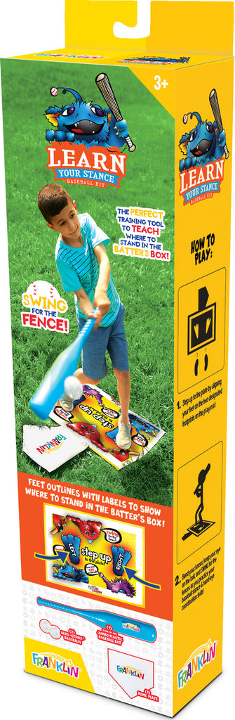Learn Your Stance Baseball Kit - Complete baseball training kit designed for beginners learning proper stance