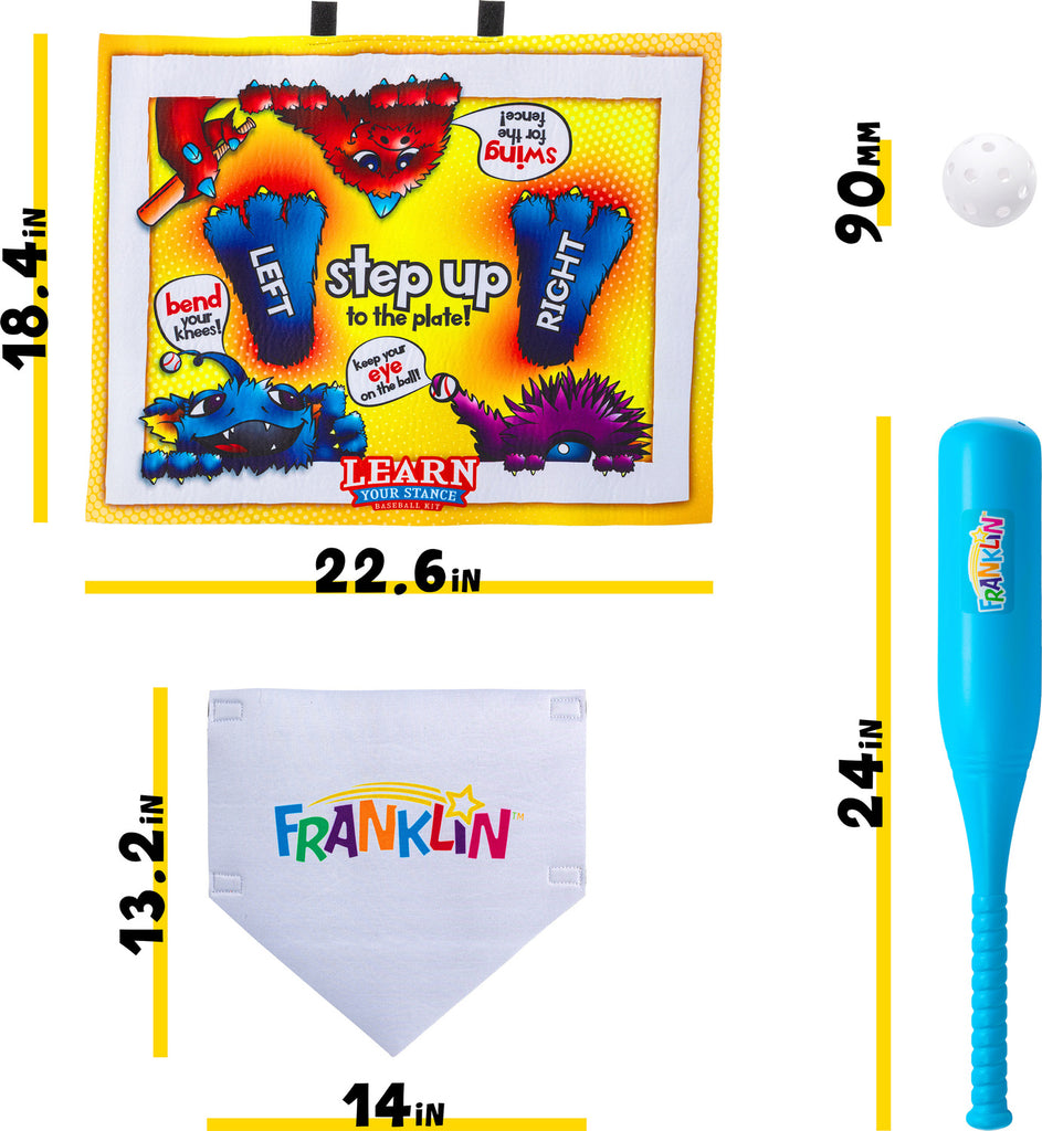 Learn Your Stance Baseball Kit - Complete baseball training kit designed for beginners learning proper stance